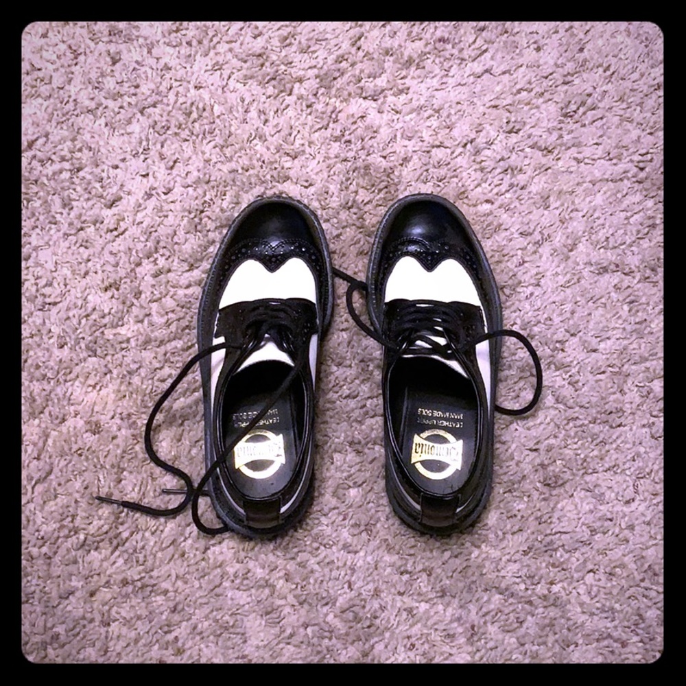 Demonia Men’s platform shoes worn once no box!